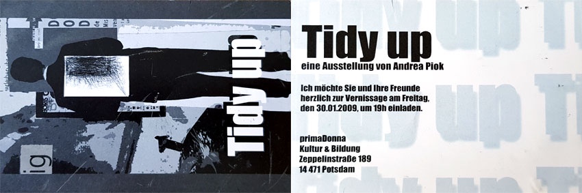 tidy up exhibition