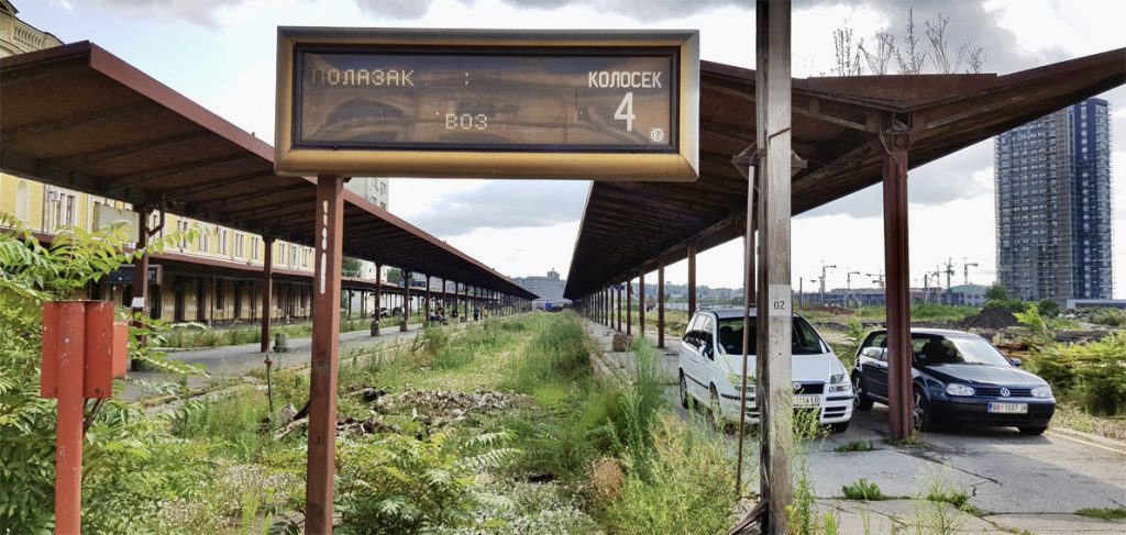 Old Main railway station, closed June 2018